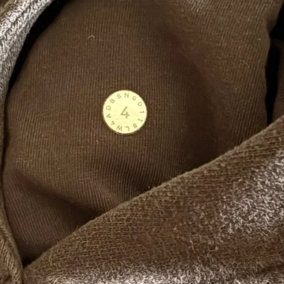 Lululemon Scuba Hoodie Light Cotton Fleece Black Size 4 - Picture 12 of 13